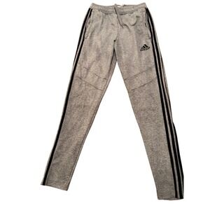 Adidas Men Gray Athletic Track Pants Joggers Sweatpants Size small